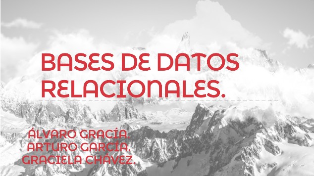 Bases De Datos Relacionales At Emaze Presentation 1572