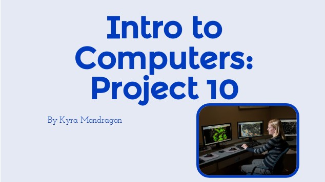 Project 10 at emaze Presentation