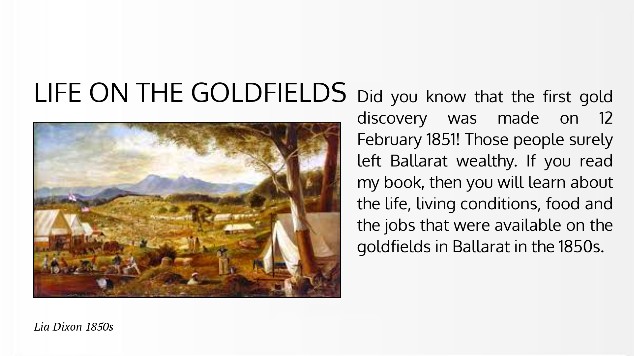 life on the goldfields at emaze Presentation