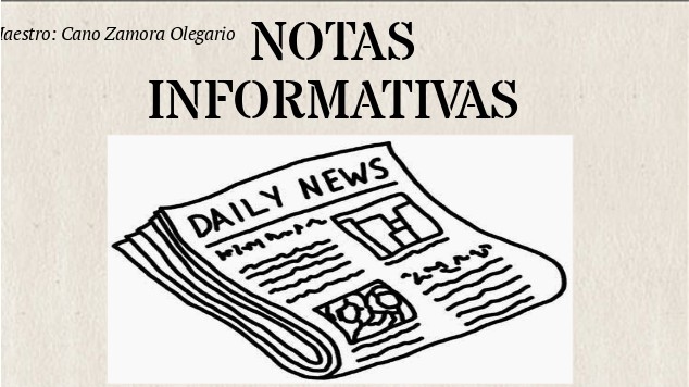 nota informativa at emaze Presentation