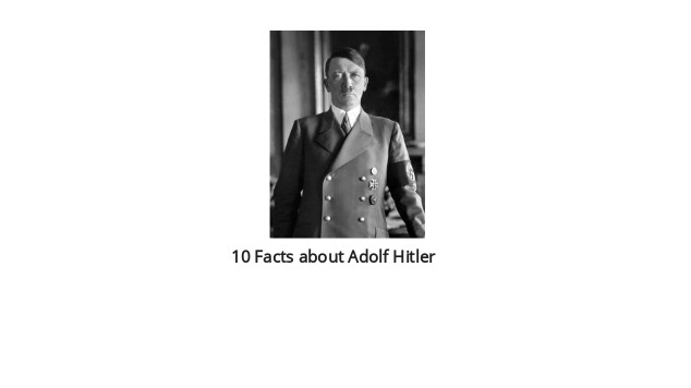 10 Facts about Adolf Hitler at emaze Presentation