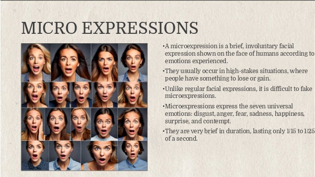 Microexpressions at emaze Presentation