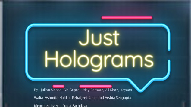 Just Holograms at emaze Presentation