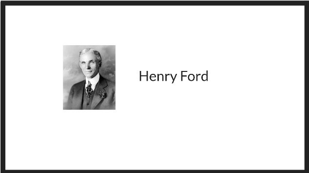 Henry Ford at emaze Presentation