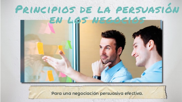 Principios de la persuasión en los negocios at emaze Presentation
