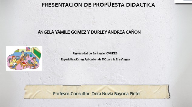 Diseño de la propuesta didactica at emaze Presentation