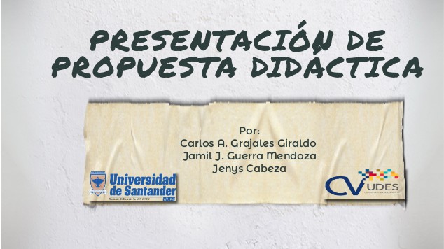 PRESENTACIÓN DE PROPUESTA DIDACTICA at emaze Presentation