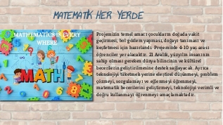 MATHEMATICS IS EVERYWHERE at emaze Presentation