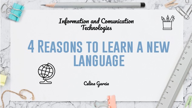 4 Reasons to learn a new languaje at emaze Presentation