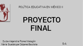 PROYECTO FINAL at emaze Presentation