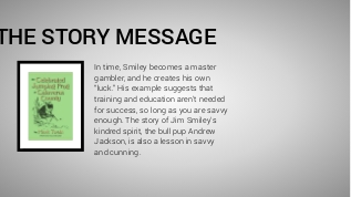 The Story message at emaze Presentation