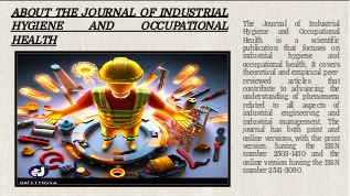 About the Journal of Industrial Hygiene and Occupational at emaze ...