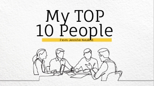 My TOP 10 People at emaze Presentation
