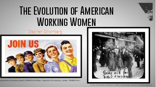 The Evolution of American Working Woman on emaze