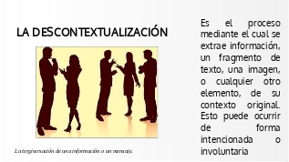 LA DESCONTEXTUALIZACIÓN on emaze