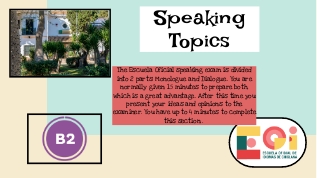 Monologue Topics. B2 copy1 at emaze Photo Album