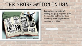 The segregation in uSA at emaze Presentation