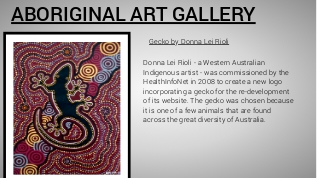 aboriginal art gallery at emaze Presentation