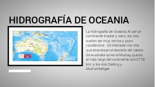hidrografía de Oceania at emaze Presentation