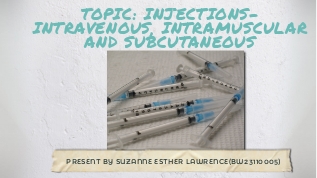 INJECTION - INTRAVENOUS,INTRAMUSCULAR AND SUBCUTANEOUS at emaze ...