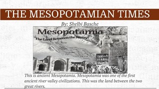 the Mesopotamian at emaze Presentation