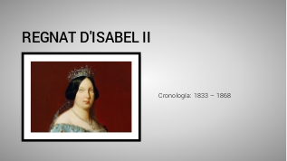 rEGNAT D'ISABEL II at emaze Presentation