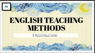 English Teaching Methods at emaze Presentation