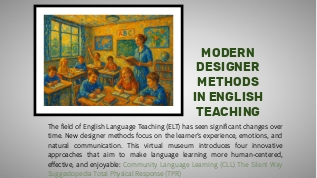 Modern Designer Methods in English Teaching at emaze Presentation