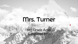 Mrs. Turner at emaze Presentation