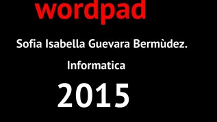 wordpad presentation