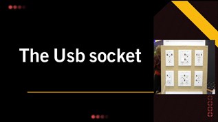 The Usb socket at emaze Presentation