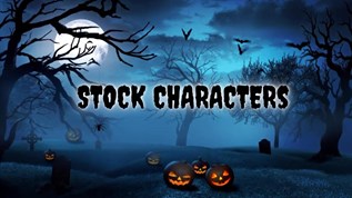 STOCK CHARACTERs at emaze Presentation