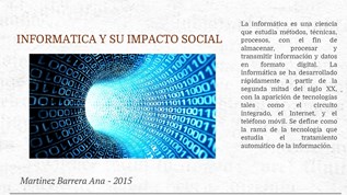 informatica at emaze Presentation