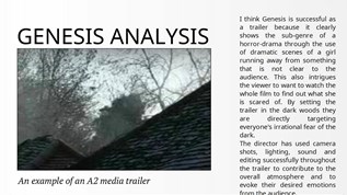 Genesis analysis at emaze Presentation