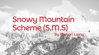 Snowy Mountain Scheme at emaze Presentation