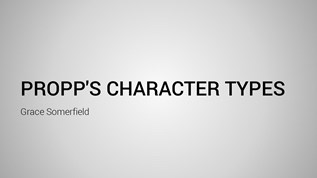 Propp's Character at emaze Presentation