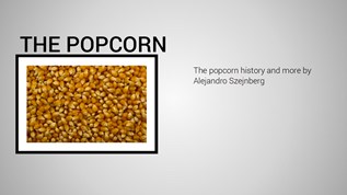 The popcorn at emaze Presentation