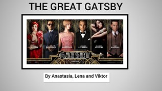 The Great Gatsby at emaze Presentation