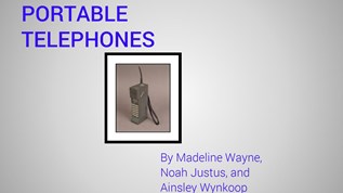 Portable Phones at emaze Presentation