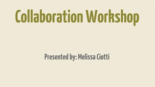 Collaboration Workshop at emaze Presentation