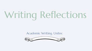 Reflective Writing at emaze Presentation