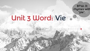 Unit 3 Word: Vie at emaze Presentation