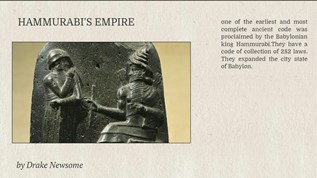 hammurabi's empire at emaze Presentation