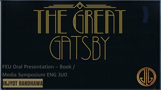 THE GREAT GATSBY at emaze Presentation