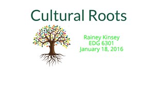 Cultural Roots at emaze Presentation