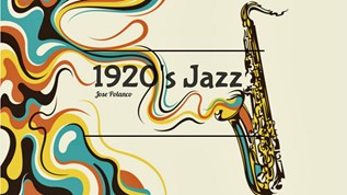 1920's Jazz at emaze Presentation