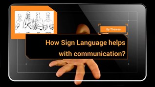 Sign Language at emaze Presentation