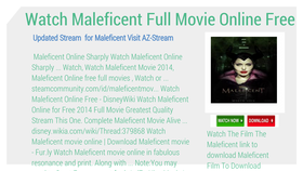 maleficent the full movie online free
