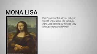 Mona Lisa at emaze Presentation