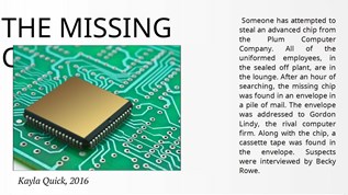 The missing Chip at emaze Presentation